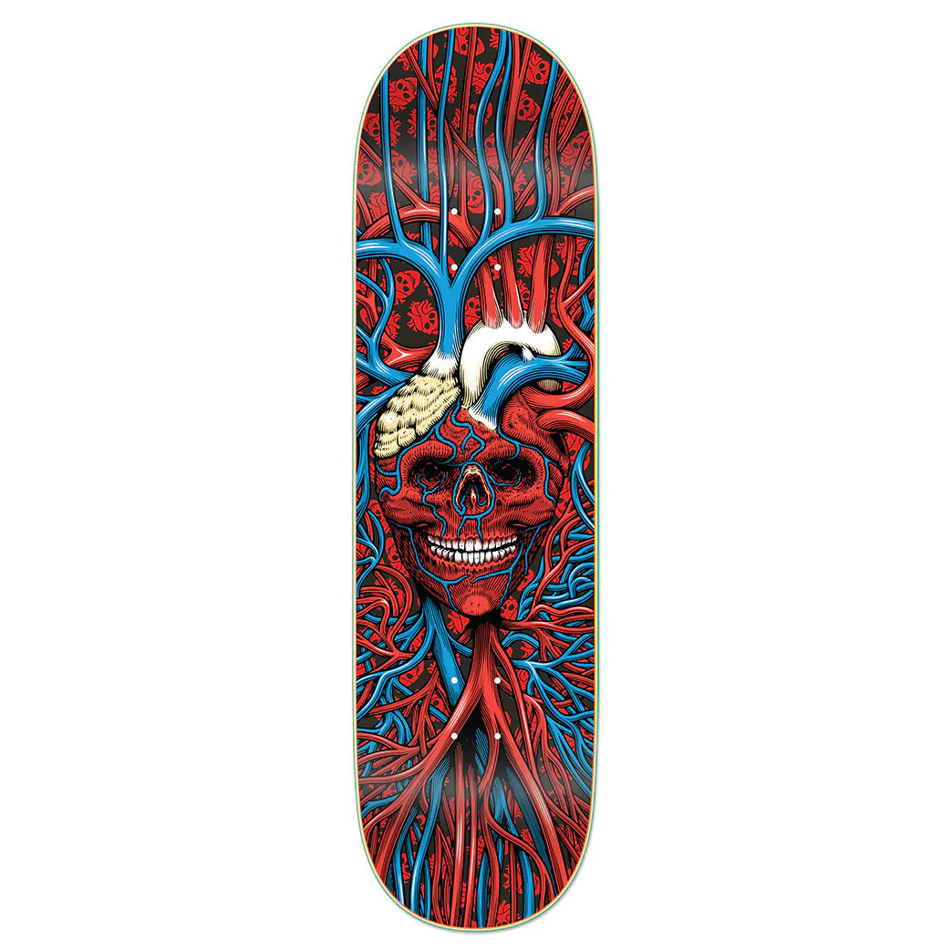StrangeLove Heart Skull Sean Cliver Deck - 8.375"