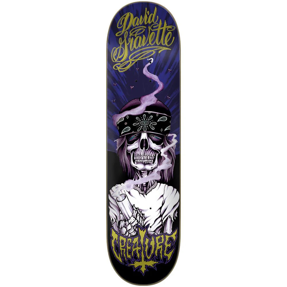 Creature Gravette Hippie Skull 20th Pro Deck - 8.3"