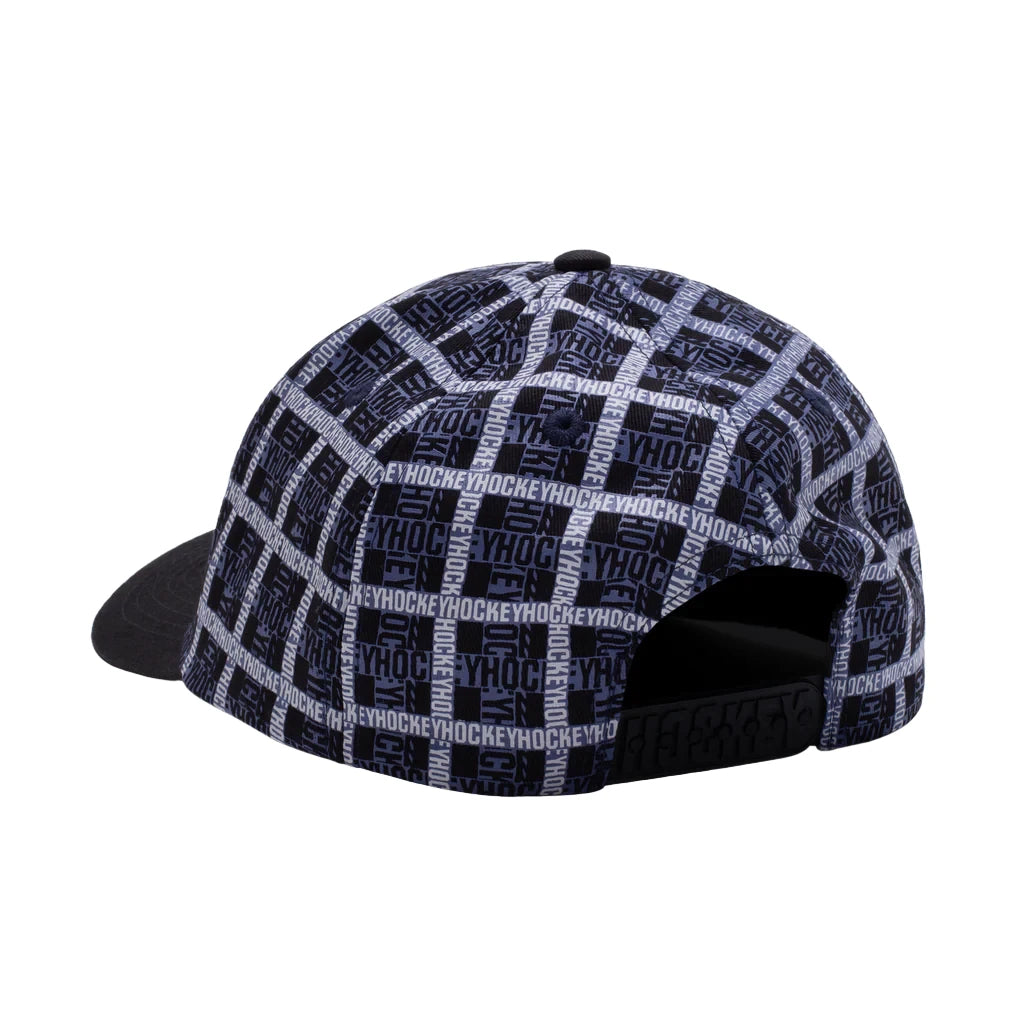 Hockey Plaid Cap Black