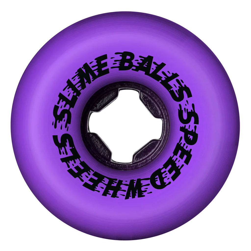SlimeBalls Bam Margera Guest Hardline 95a Purple Wheels - 54mm