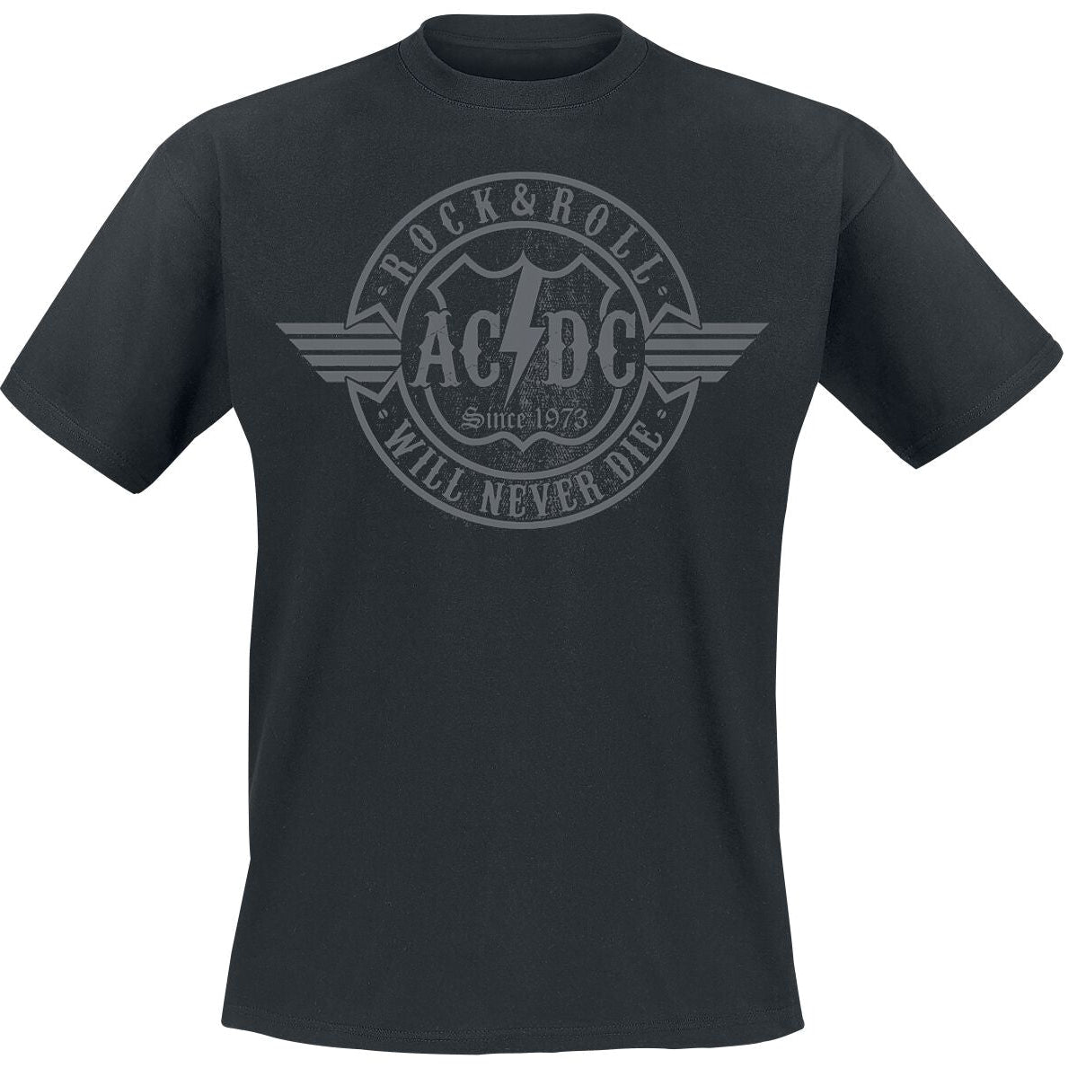 AC/DC Rock or Bust T-Shirt - Heather Grey