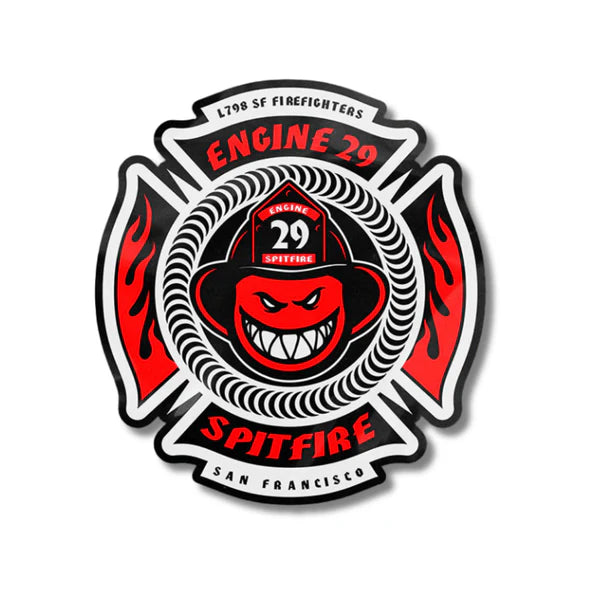 Spitfire X Engine 29 Maltese Sticker