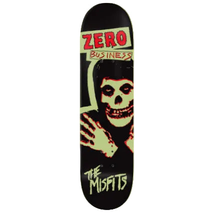 Zero Misfits Business Glow In The Dark Deck - 8.5"