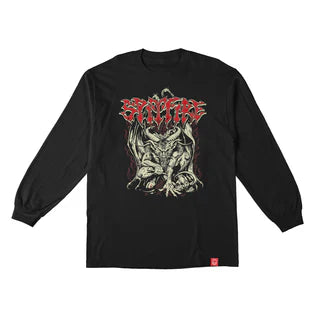 Spitfire Demon Long Sleeve Tee - Black