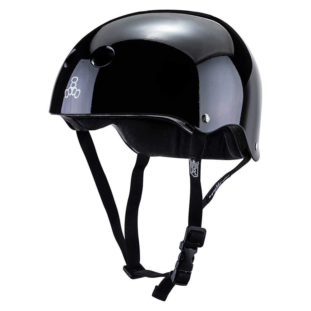 Triple 8 The Certified Sweatsaver Helmet Keegan Palmer Signature Edition - Black