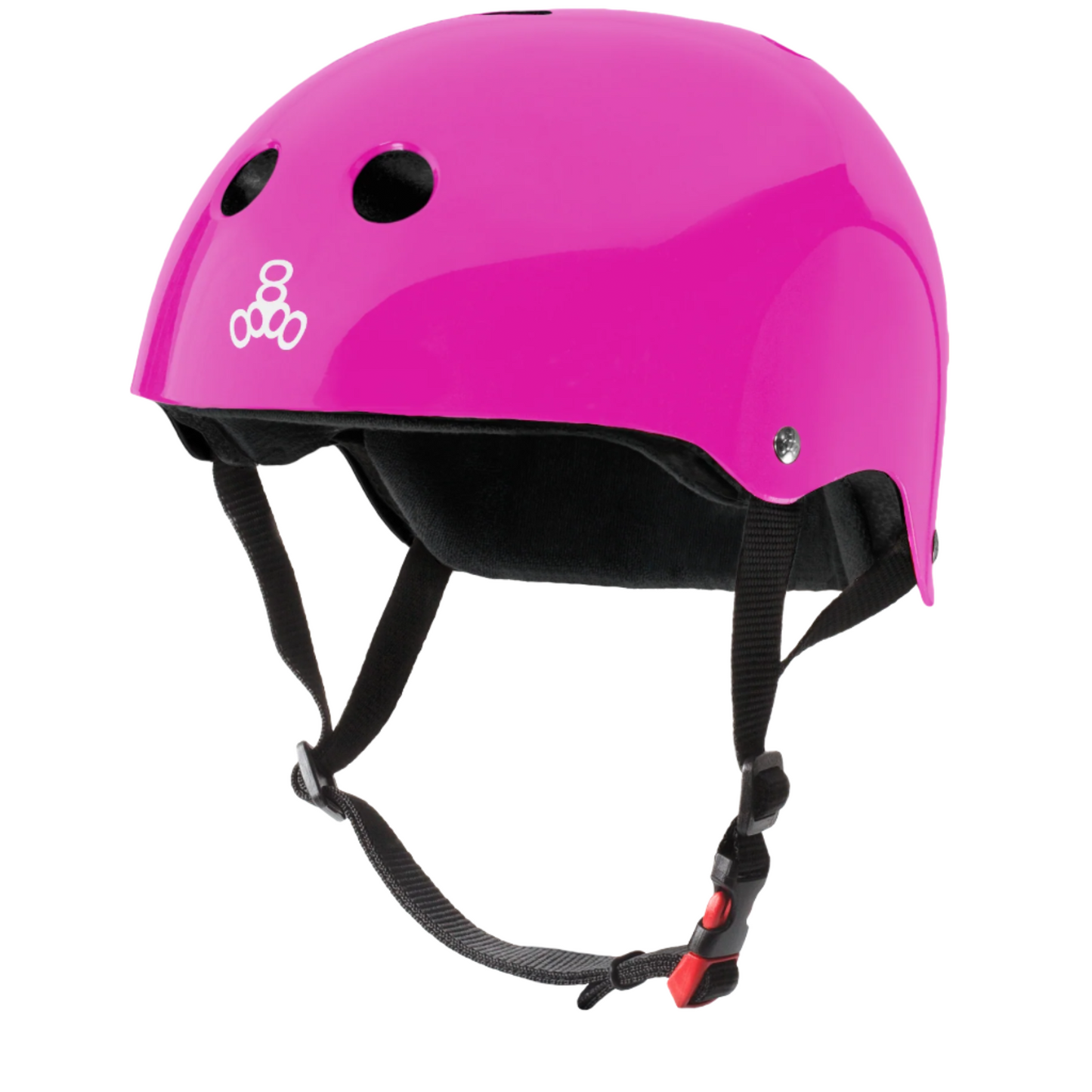 Triple 8 The Certified Sweatsaver Helmet - Glossy Pink