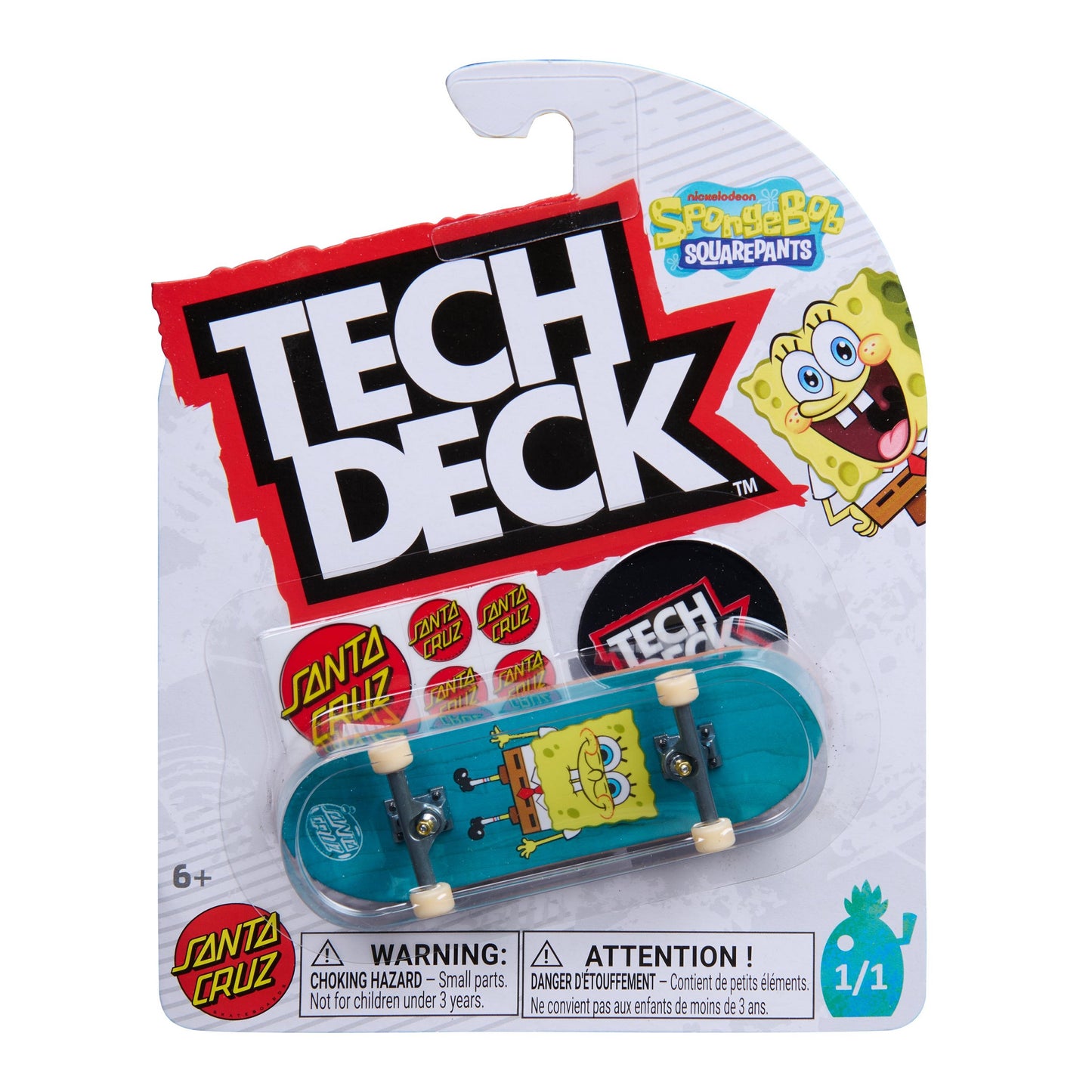 Tech Deck Santa Cruz Spongebob Squarepants