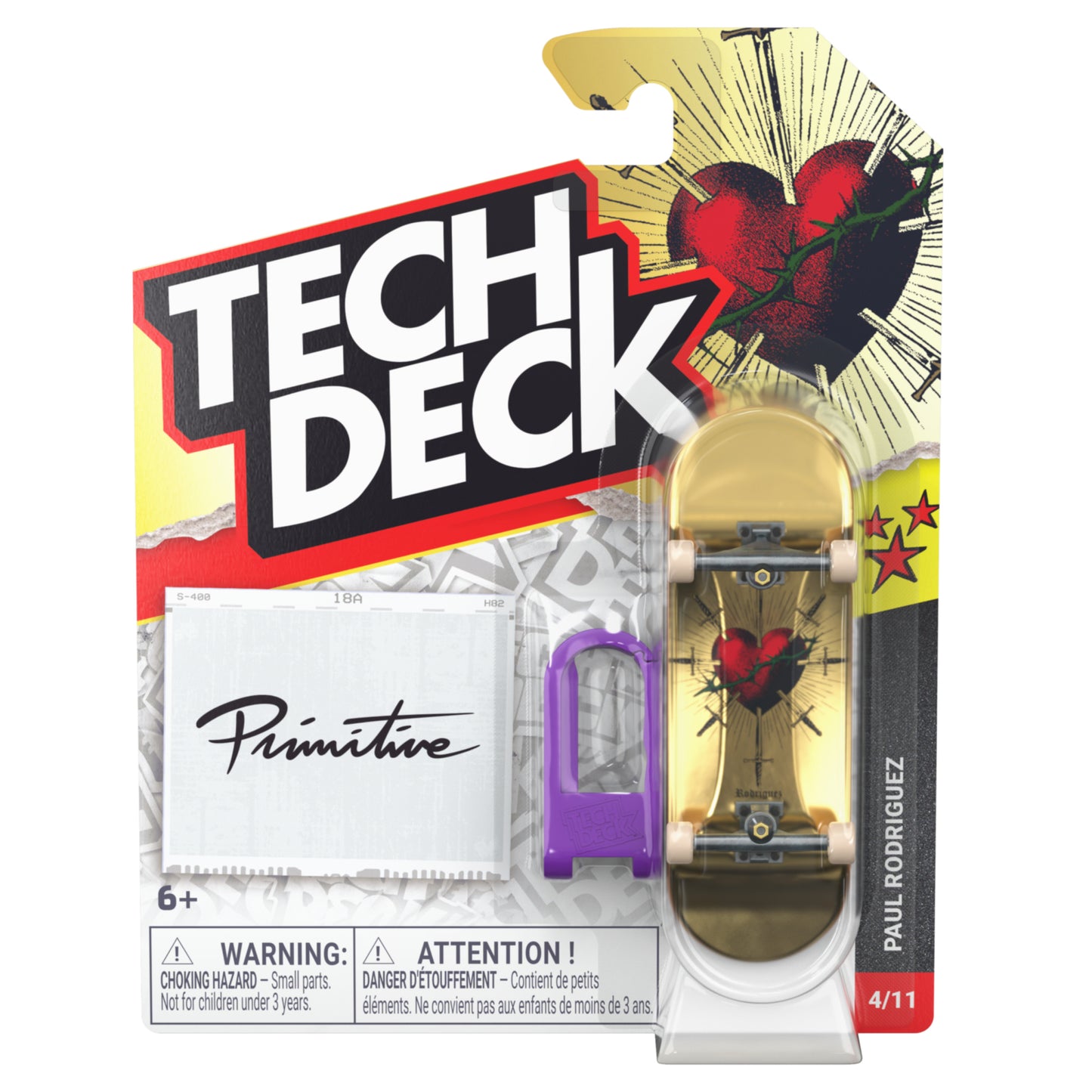 Tech Deck Primitive Gold Heart