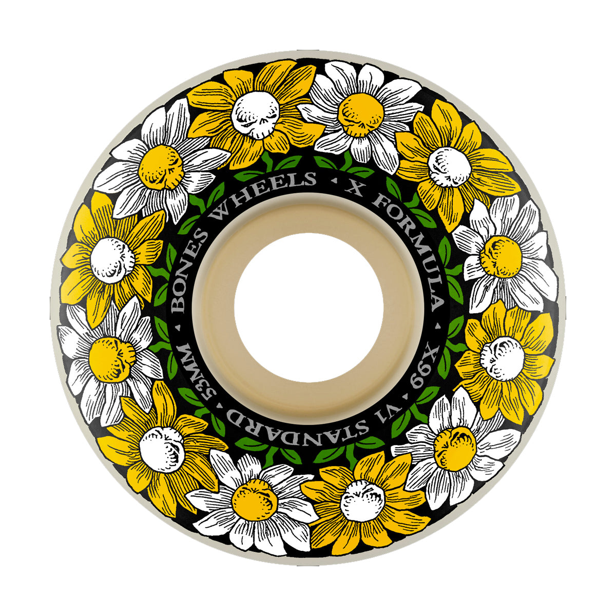 Bones Pushing Up Daisies X-Formula 99A V1 Wheels - 53mm