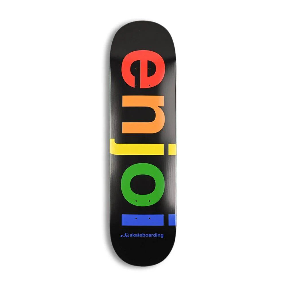 Enjoi Spectrum R7 Deck Black - 8.5"