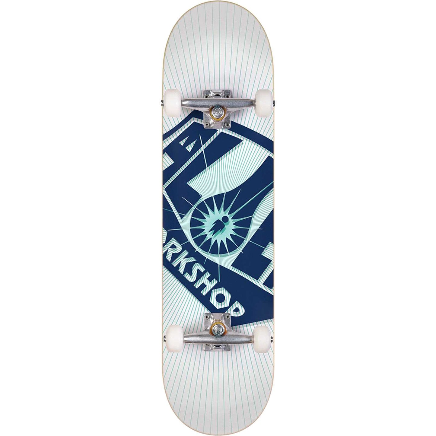 Alien Workshop OG Burst Logo White Complete - 7.75"