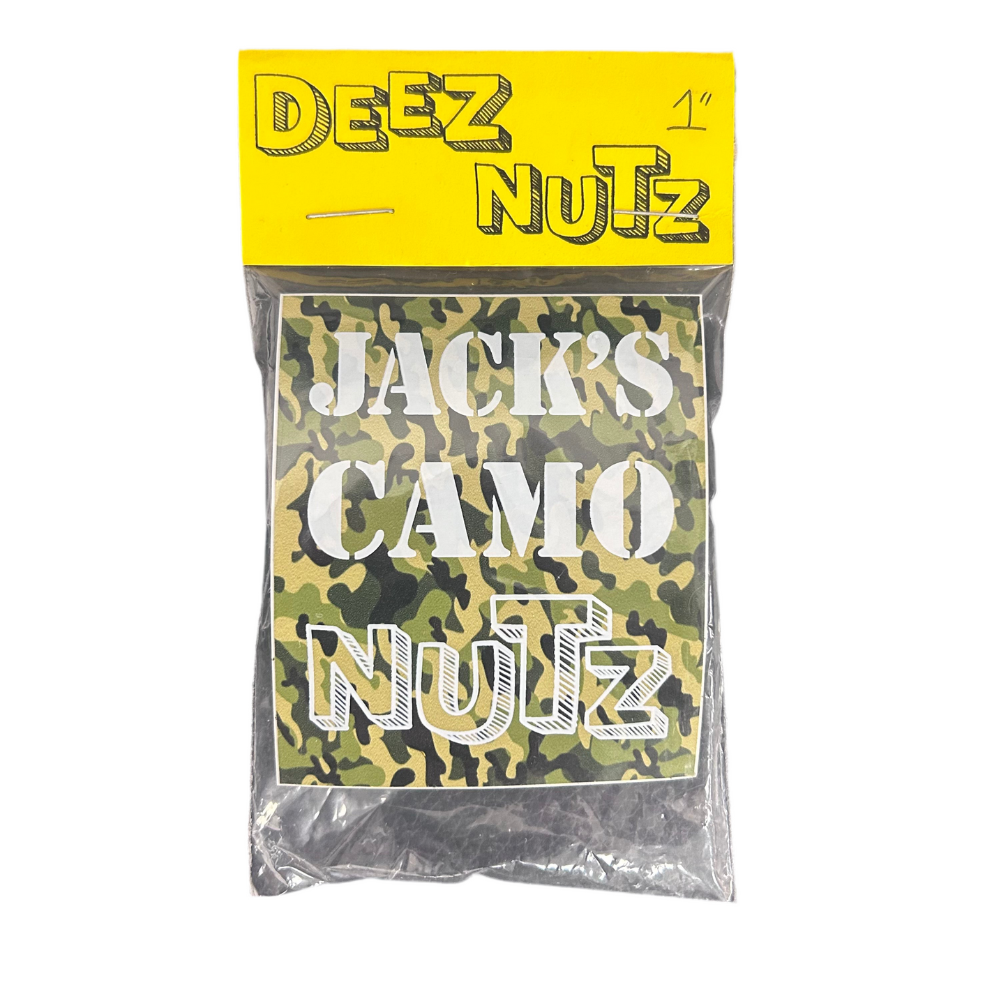 Deez Nutz Jacks Camo Nutz Bolts - 1”