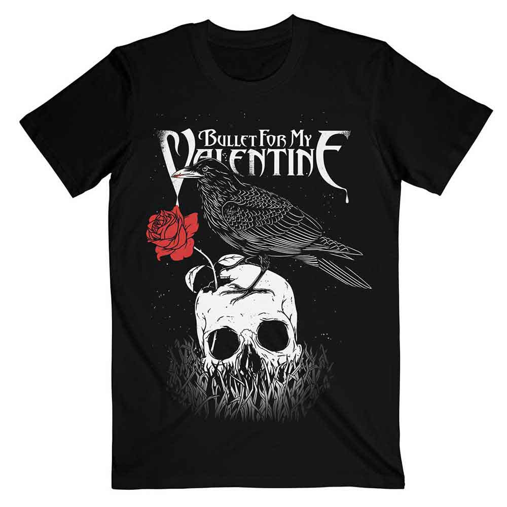 Bullet For My Valentine Raven T-Shirt - Black