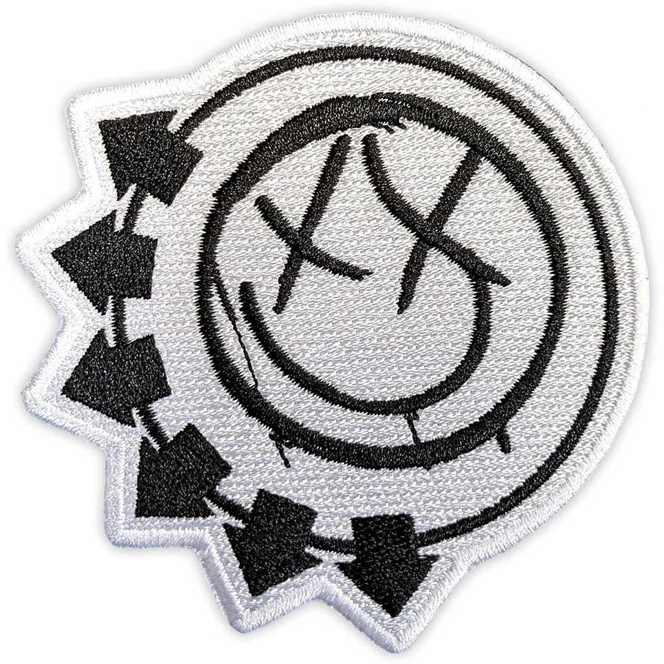 Blink-182 Black Six-Arrow Smile Patch