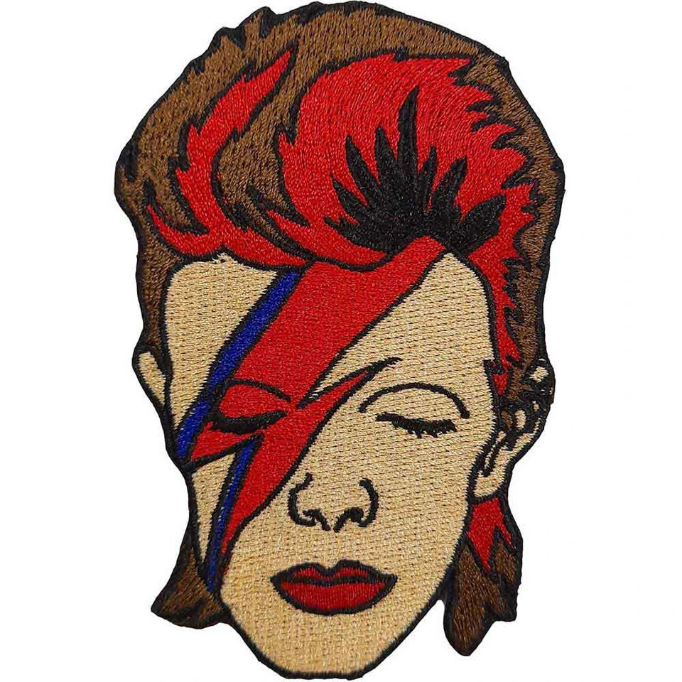 David Bowie Ziggy Face Patch