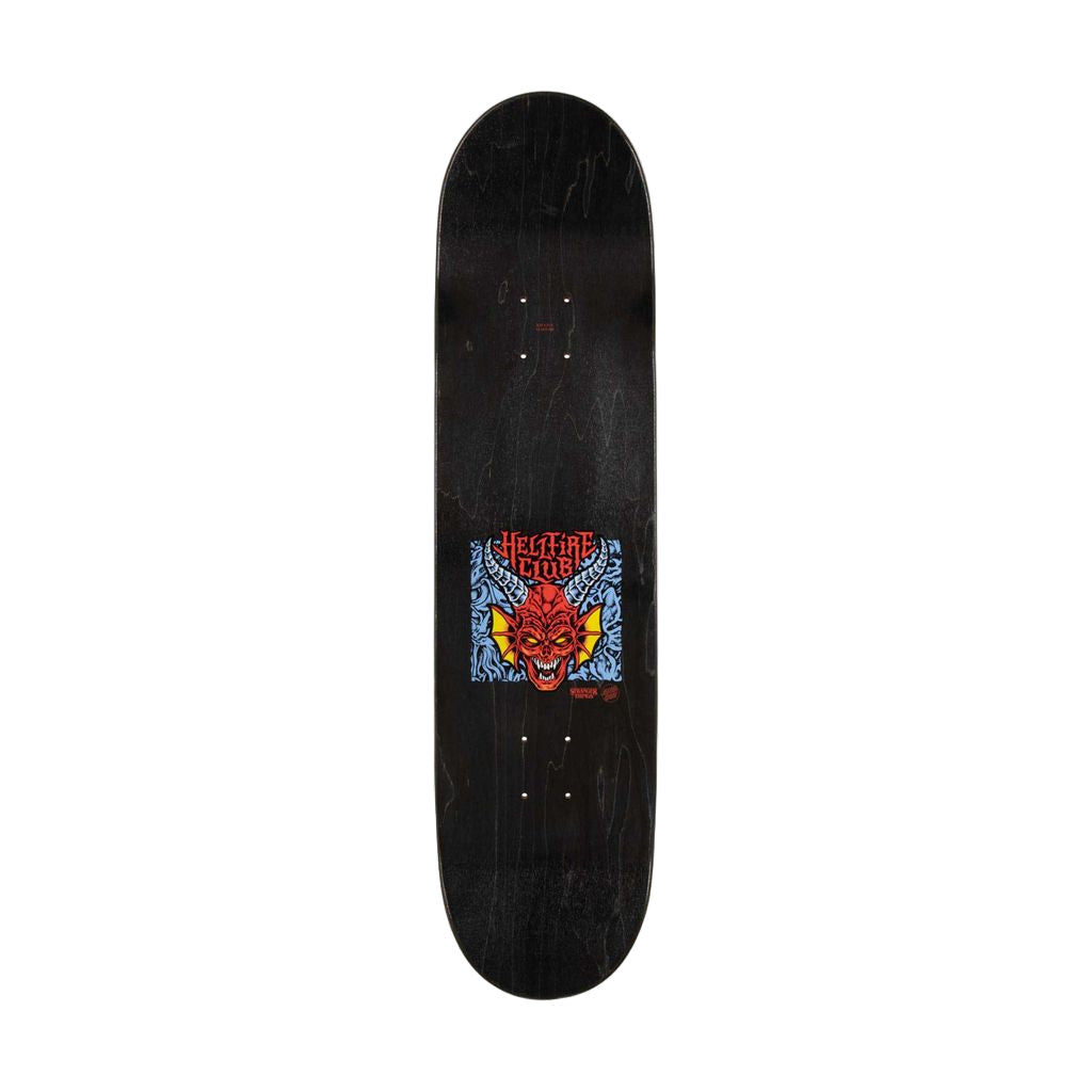 Santa Cruz Stranger Things Hellfire Club Deck - 8.25"
