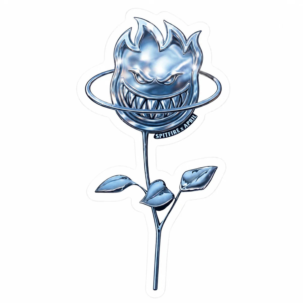 Spitfire X April Bighead Rose Sticker
