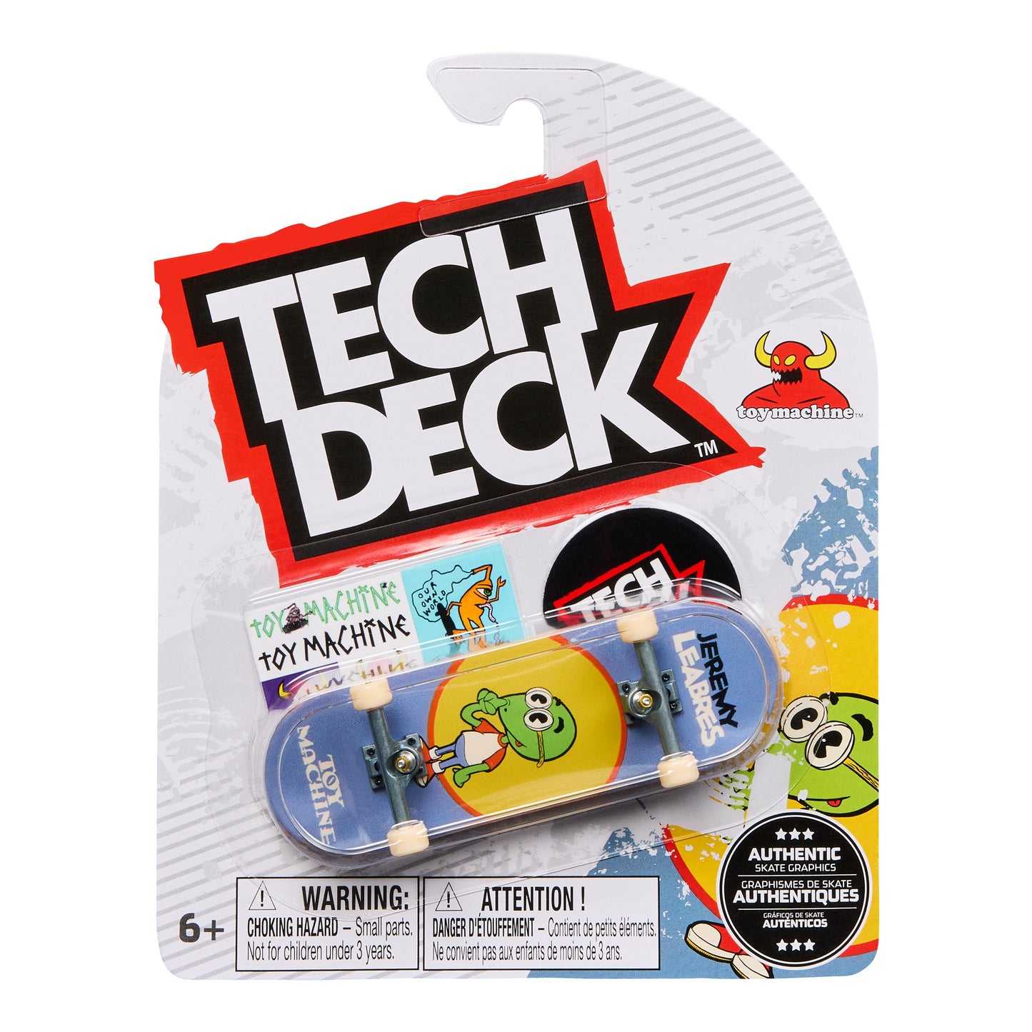 Tech Deck - Toy Machine Jeremy Leabres