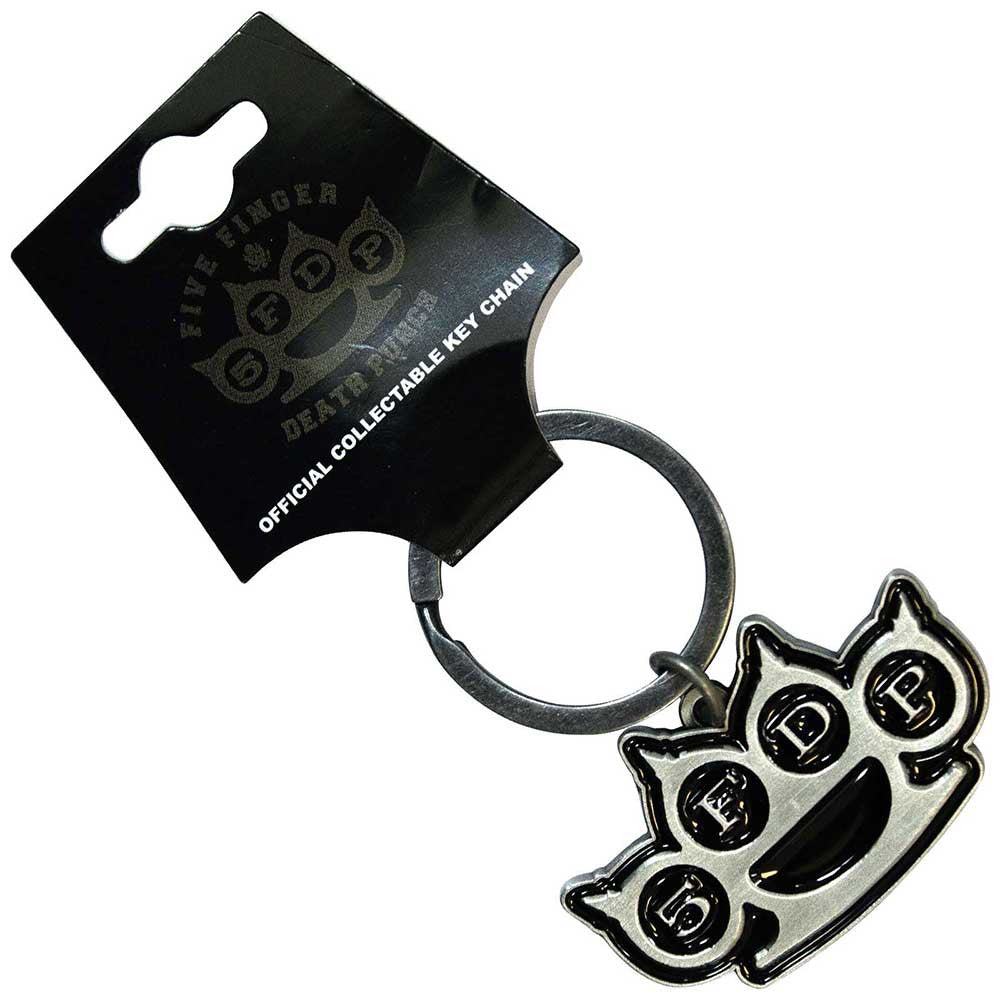 Five Finger Death Punch Knuckles Cut-Out Keychain