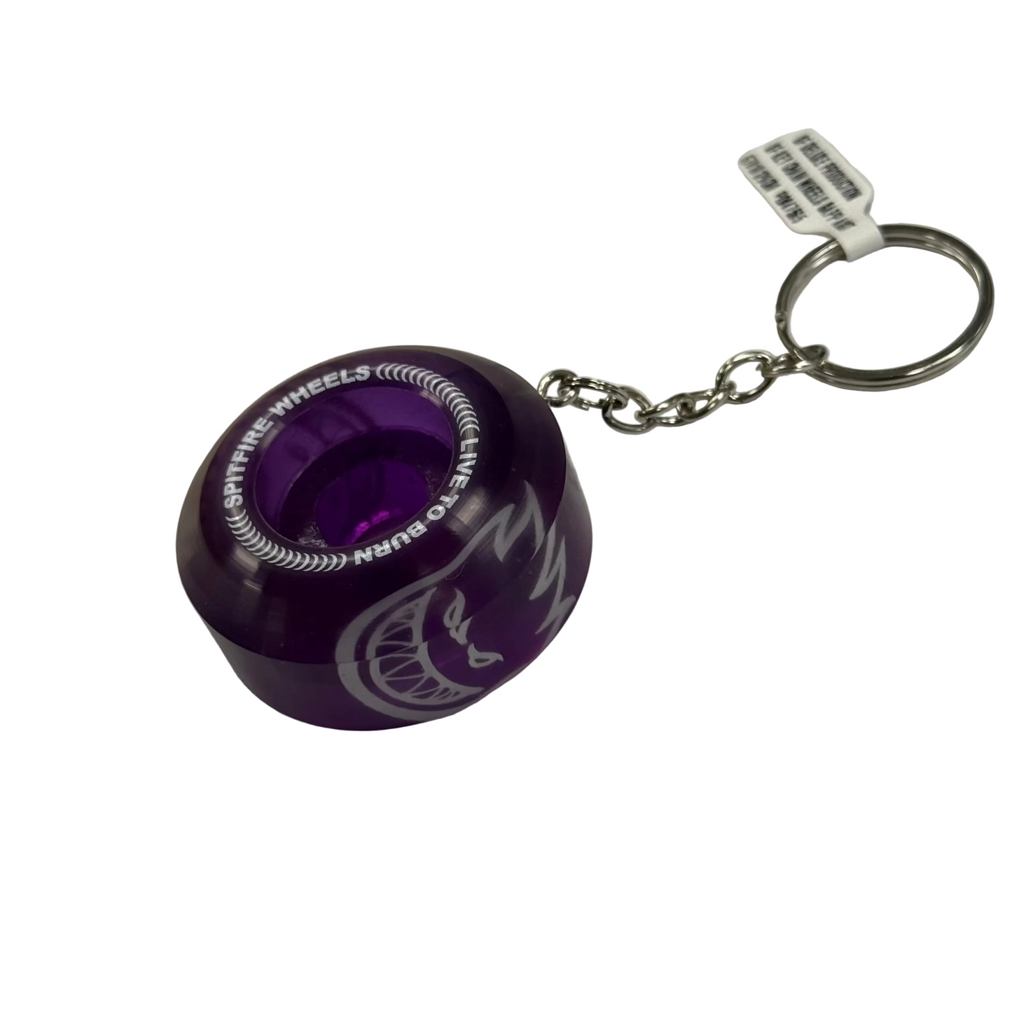 Spitfire Key Chain Sapphire Wheel - Purple