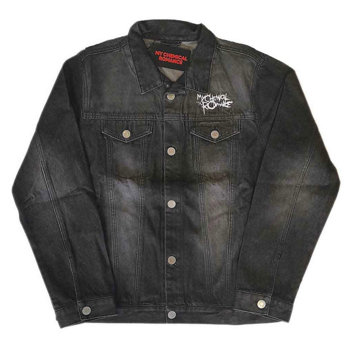 My Chemical Romance Logo Denim Jacket - Black