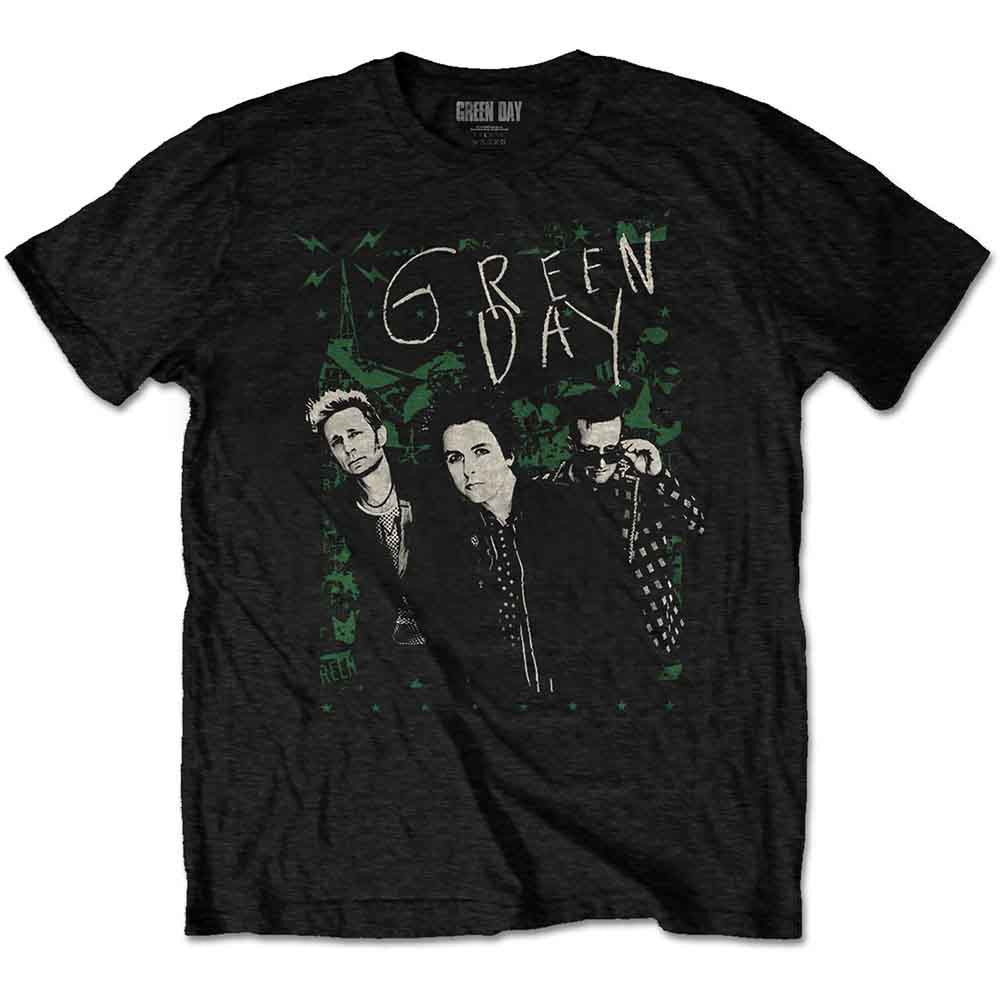 Green Day Lean T-Shirt - Black