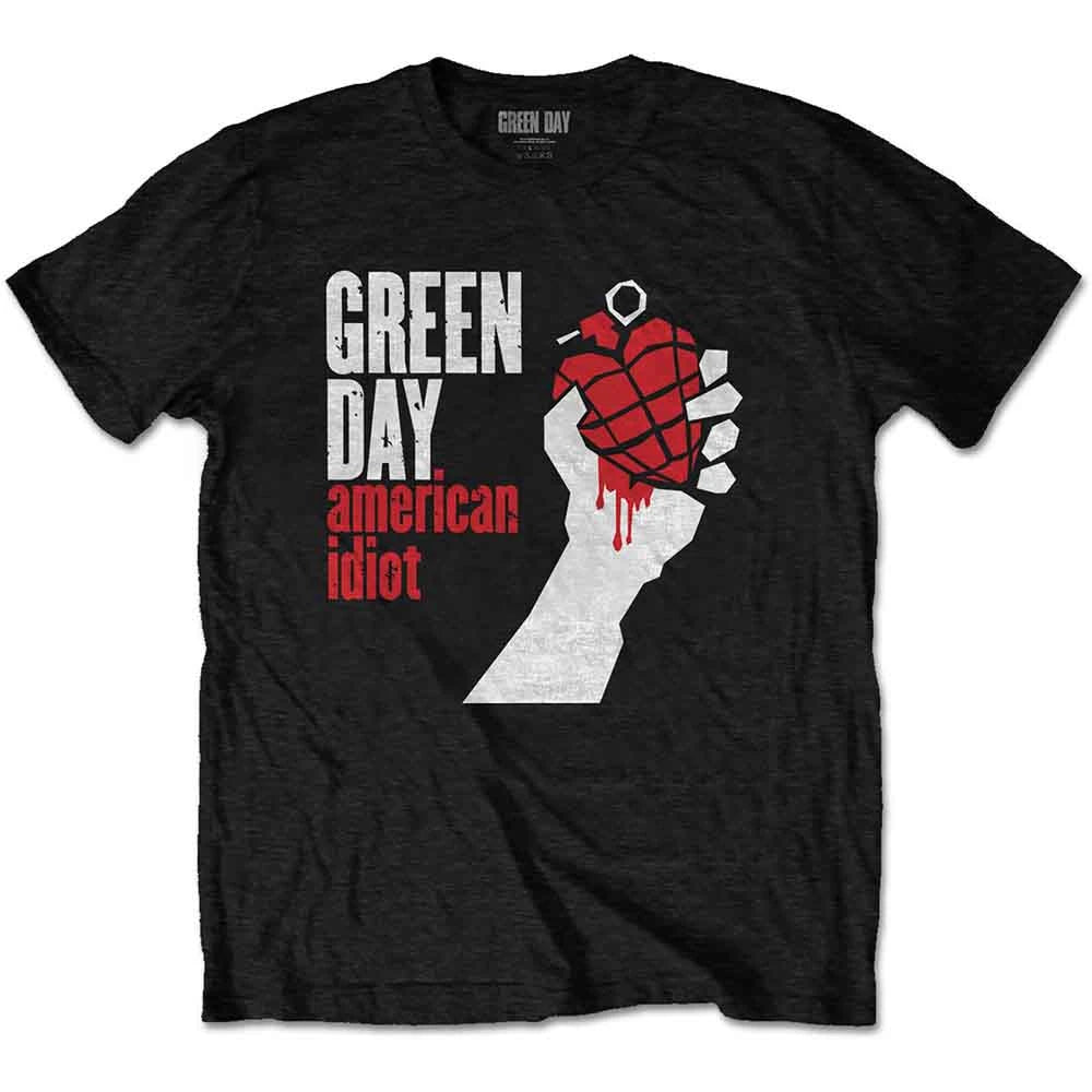 Green Day American Idiot T-Shirt - Black