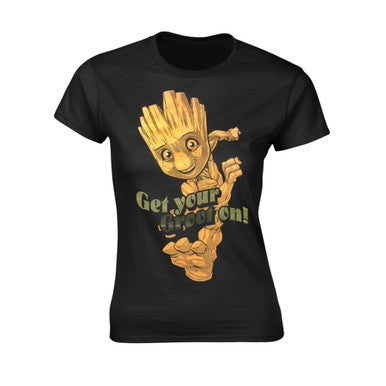Marvel Guardians Of The Galaxy Groot Dancing T-Shirt