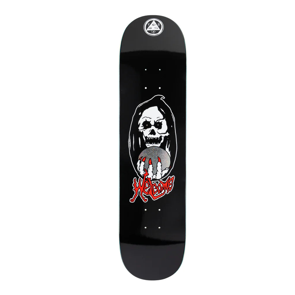 Welcome Clairvoyant on Evil Twin Deck - 8"