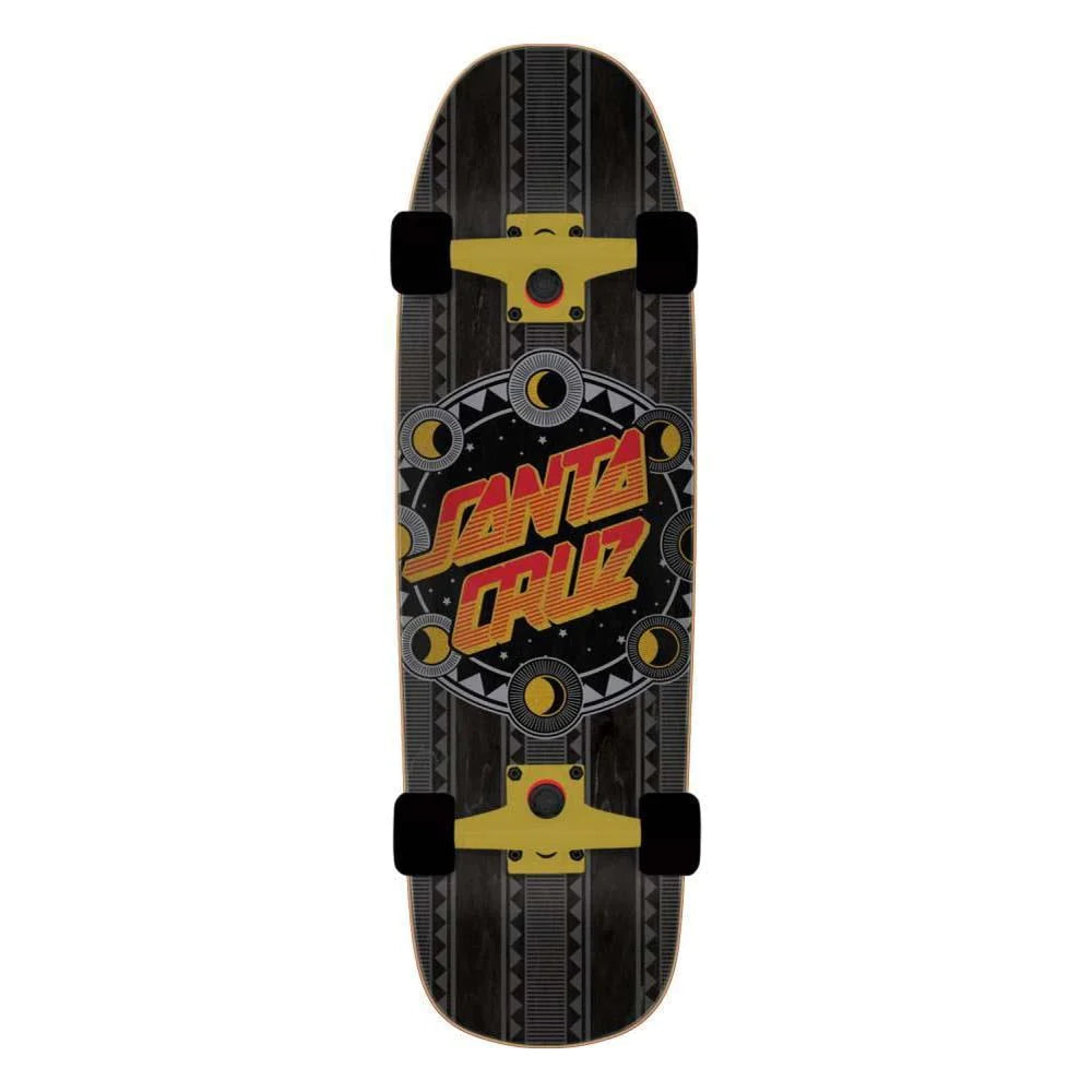 Santa Cruzer Complete Phase Dot Street Skate Black Complete - 32.26"
