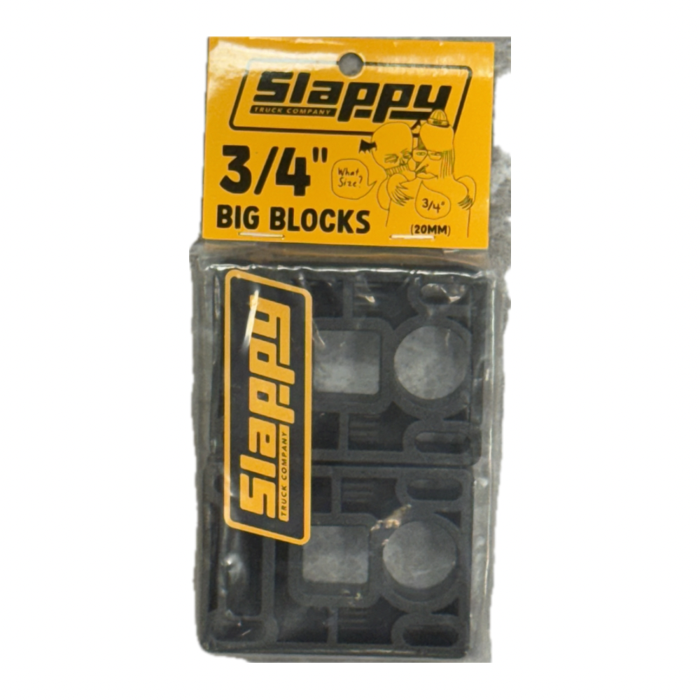 Slappy Slappy Big Blocks Black - 3/4”
