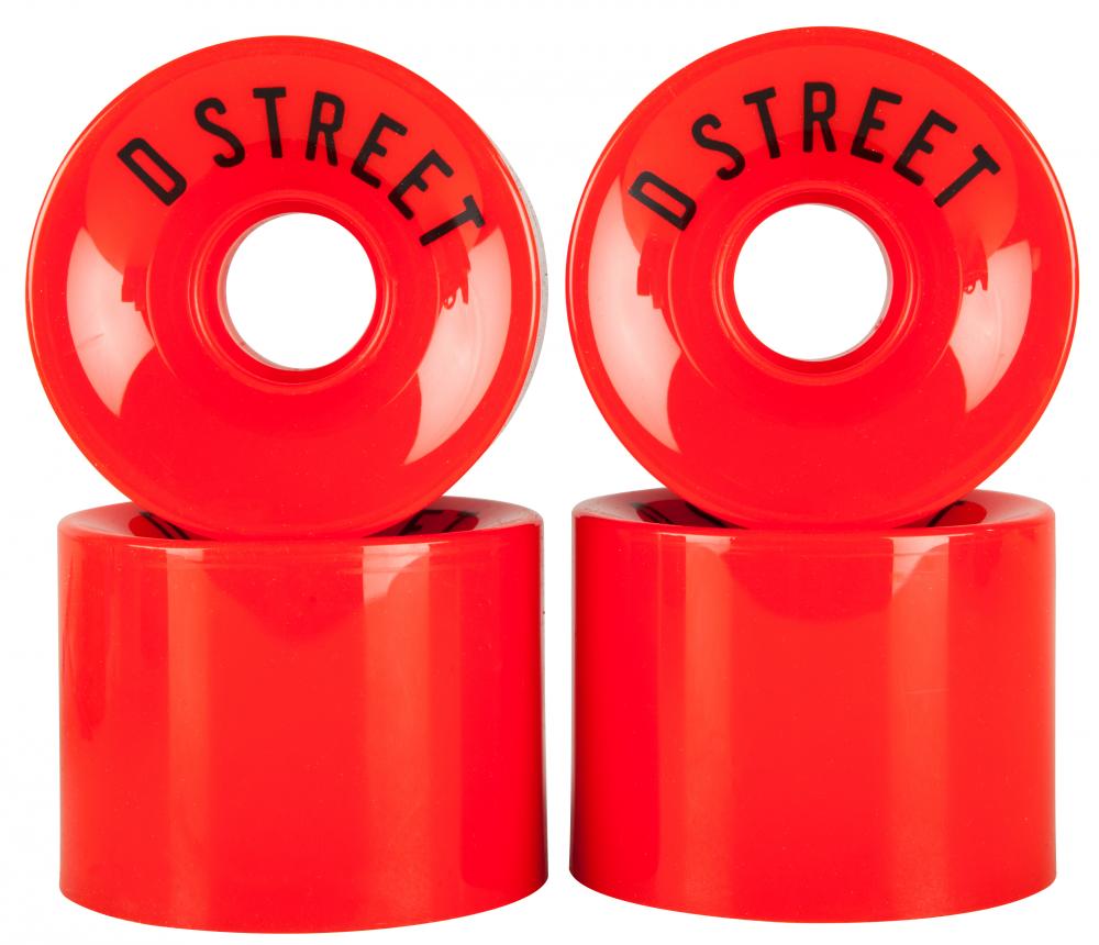 D Street 59 Cent 78A Red Wheels - 59mm
