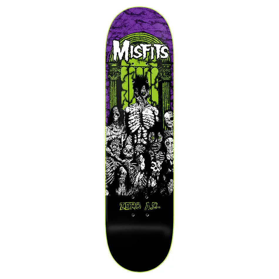Zero Misfits A.D. GITD Deck - 8.5"