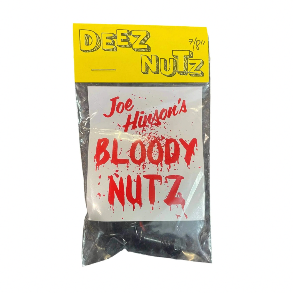 Deez Nutz Joe Hinson’s Bloody Nutz Allen Red Bolts - 7/8”