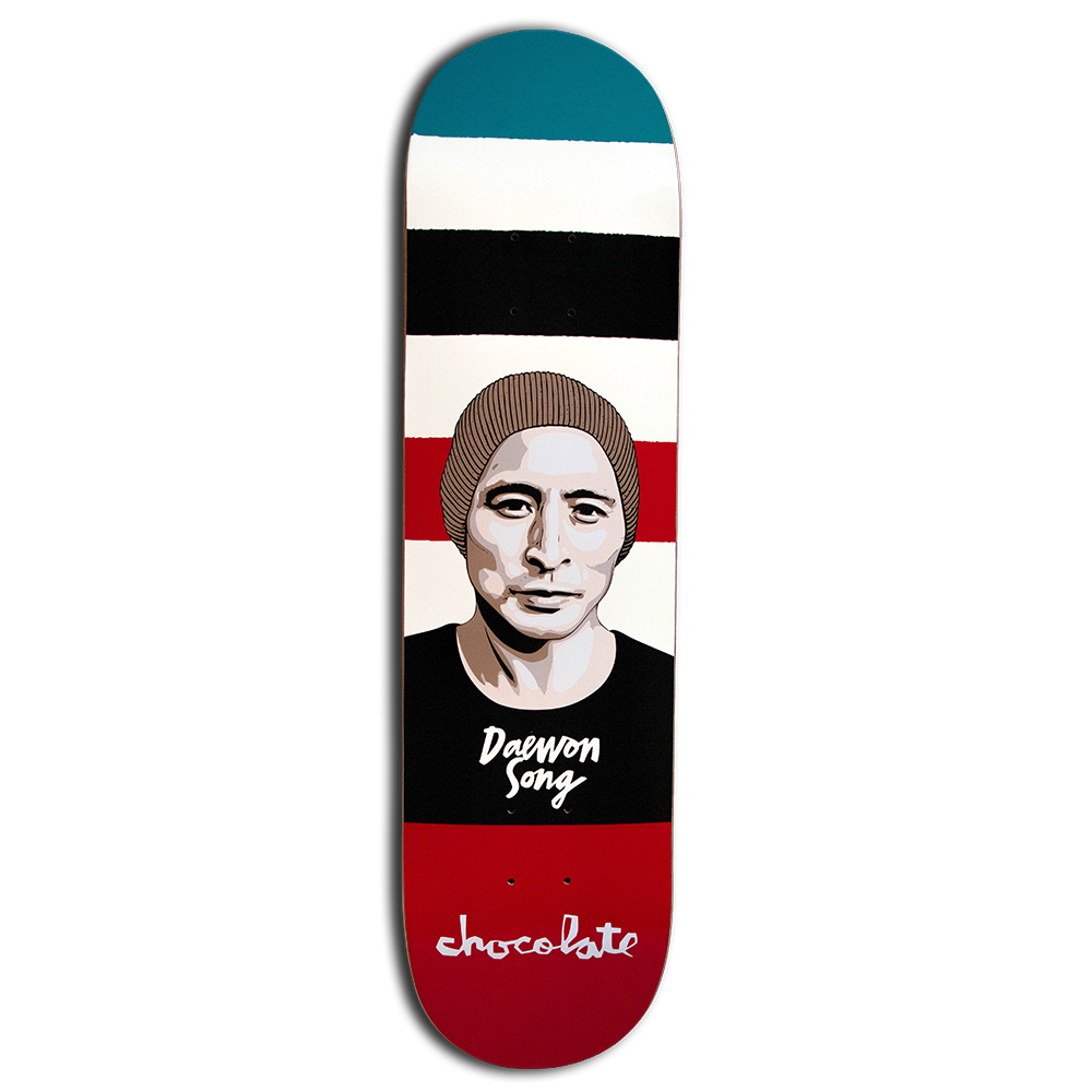 Chocolate Daewon Hecox Portrait Deck - 8.25”
