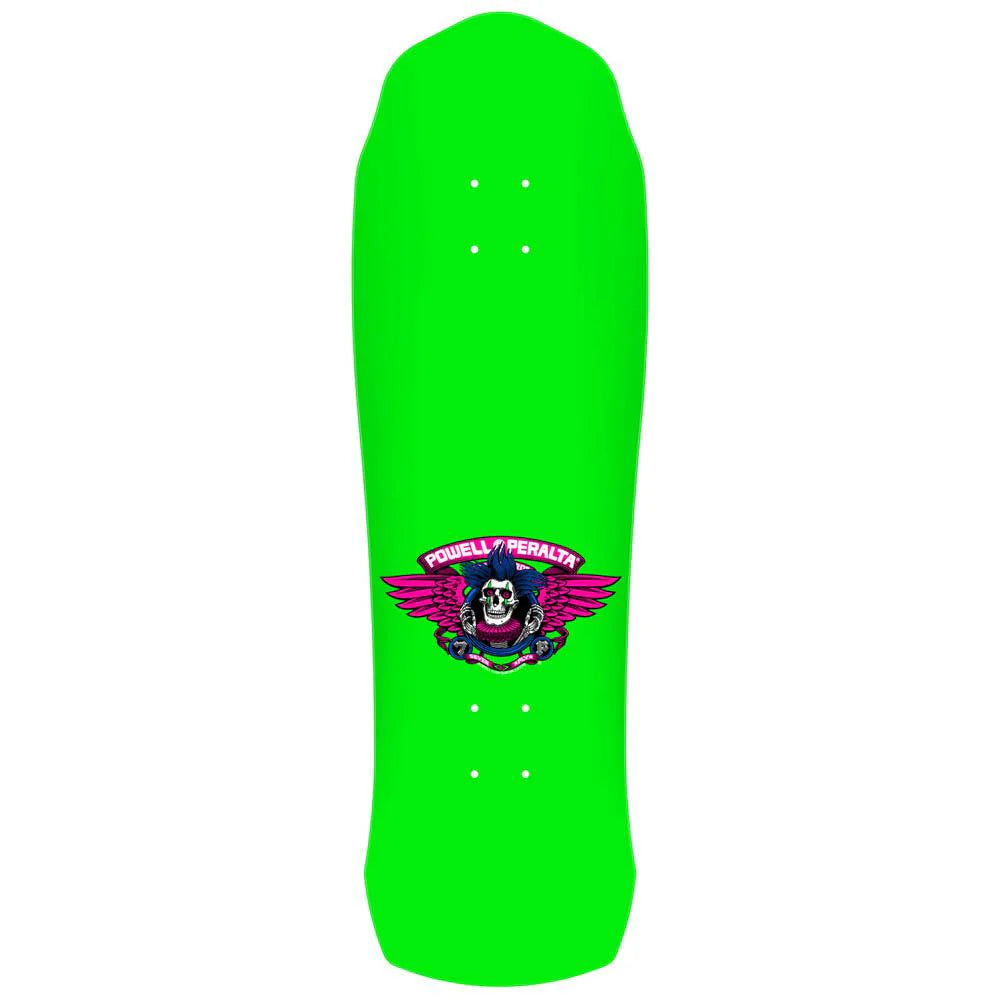 Powell Peralta Chris Hiett Neon Green Deck - 9.5"