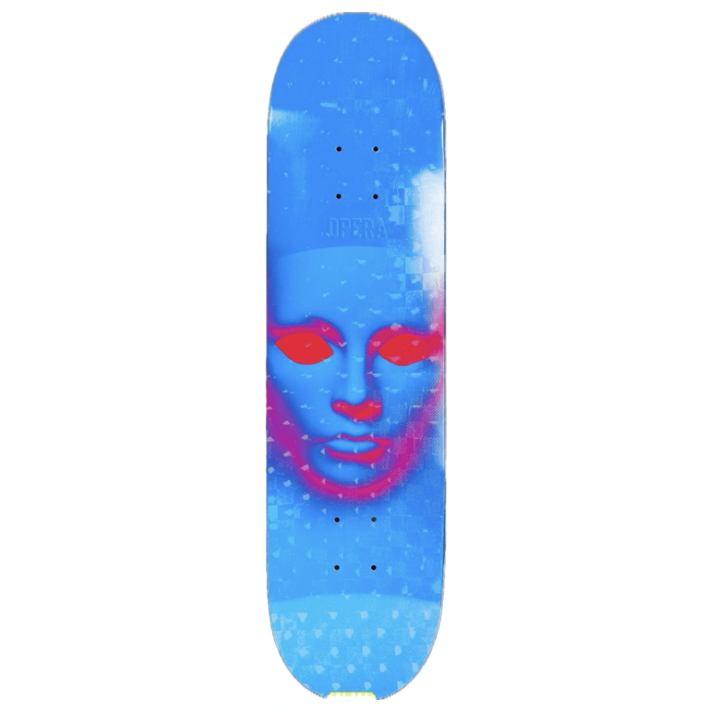 Opera Face Holographic Blue Deck - 8.25”