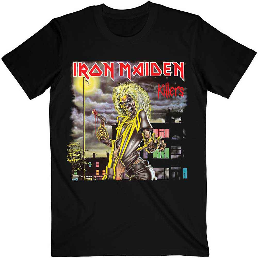 Iron Maiden Killers Cover T-Shirt - Black