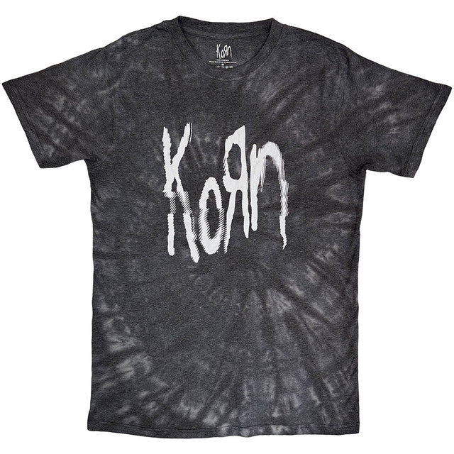 Korn Spider Glitch T-Shirt - Black Wash