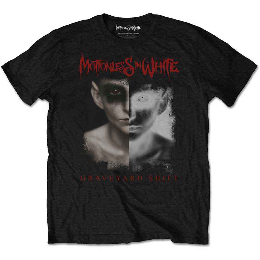 Motionless In White Split Screen T-Shirt - Black