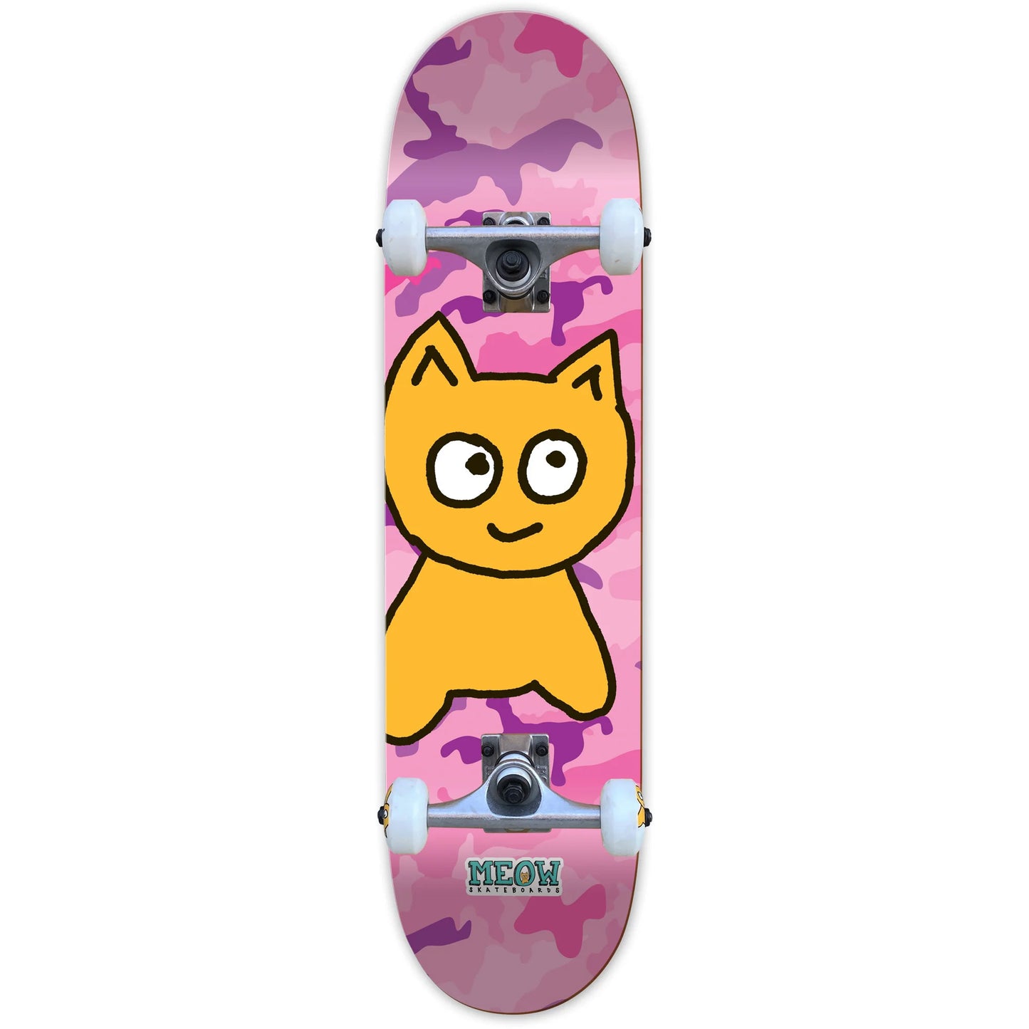 Meow Big Cat Pink Camo Complete - 7.25"