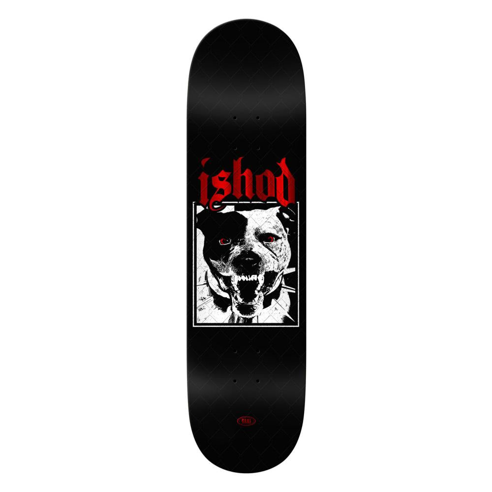 Real Ishod Vicious Twin Tail Black Deck - 8.5"