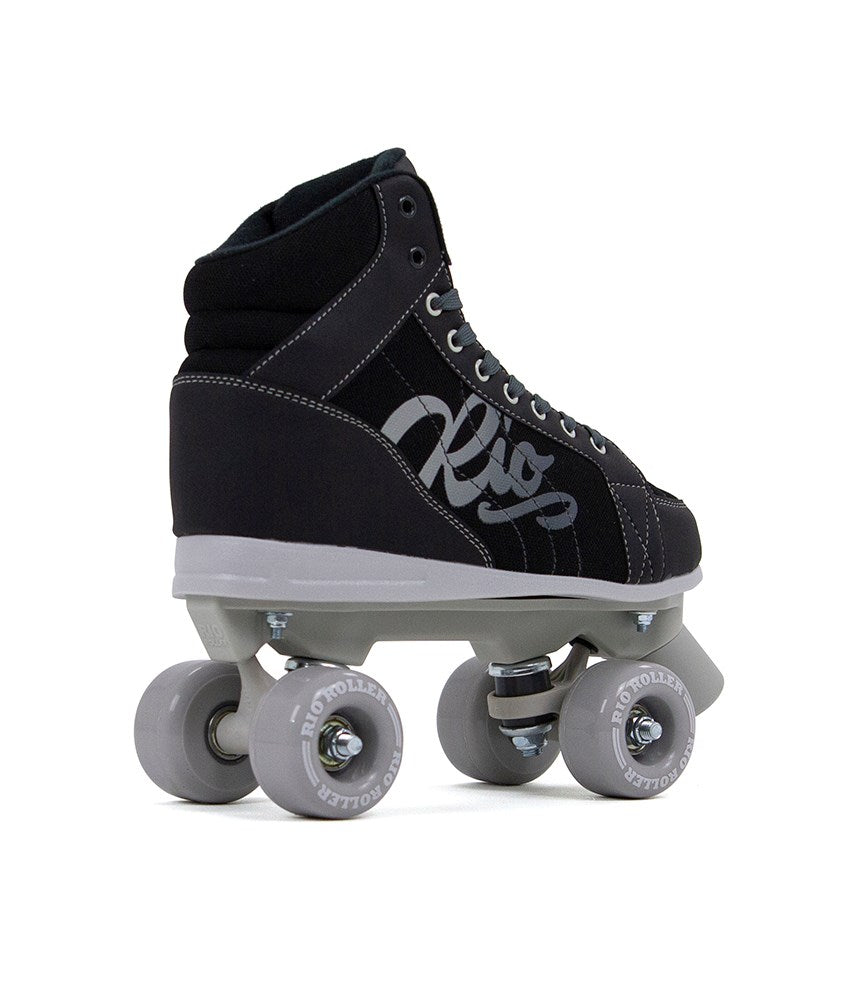Rio Roller Lumina Black/Grey Quad Skates