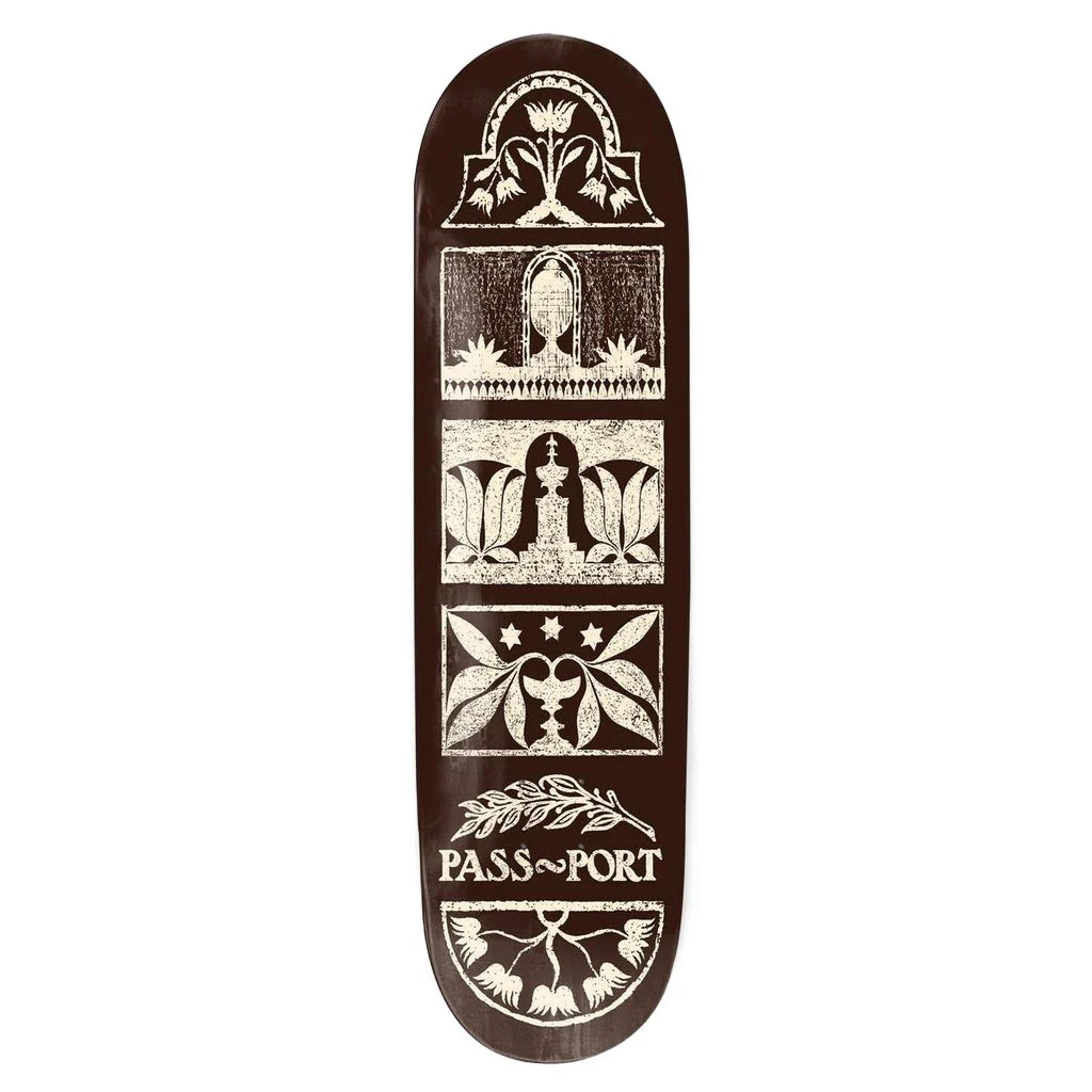 Pass~Port Rubbings Series Back Yard Deck - 8.125"