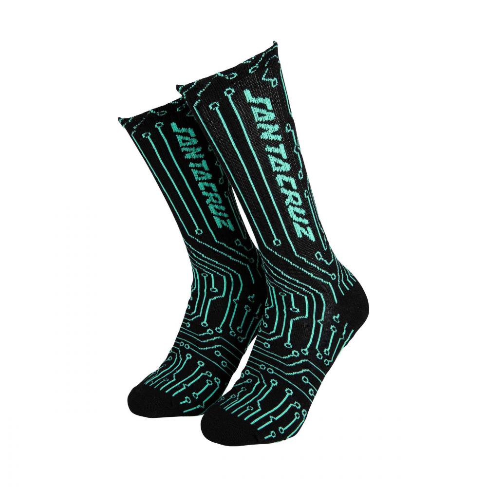 Santa Cruz Circuit Socks - Black