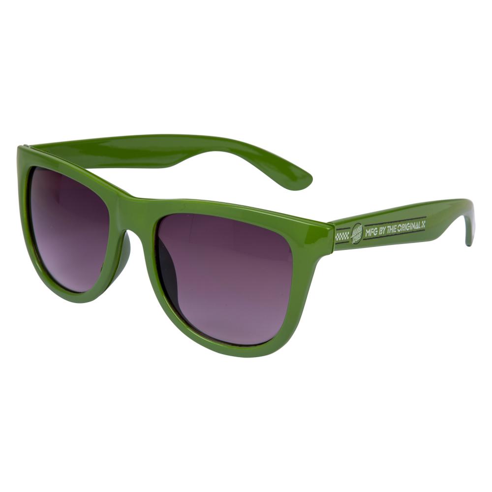 Santa Cruz Sunglasses Breaker Dot Apple Green