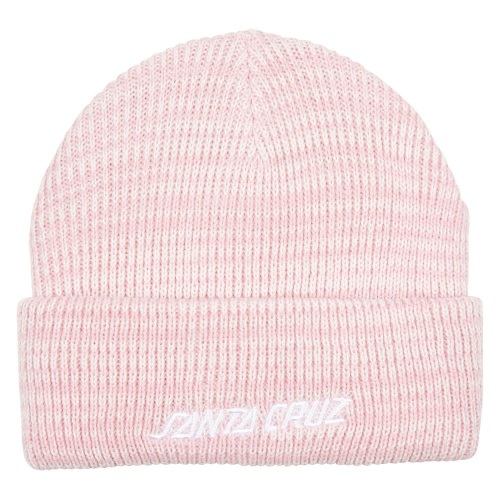Santa Cruz Women's Strip Marl Beanie - Pink Heather