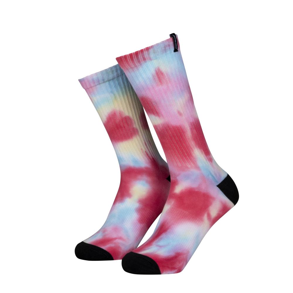 Santa Cruz Women's Strip Tie Dye Socks - Pastel