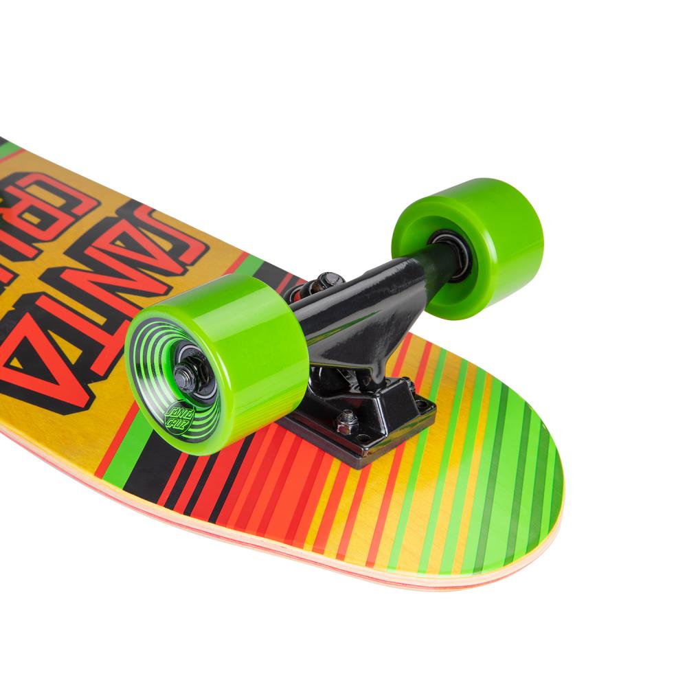 Santa Cruzer Serape Street Skate Complete - 8.79"