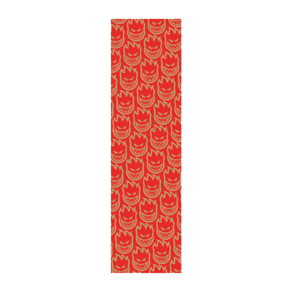Spitfire Bighead Black Red Grip Tape 9"